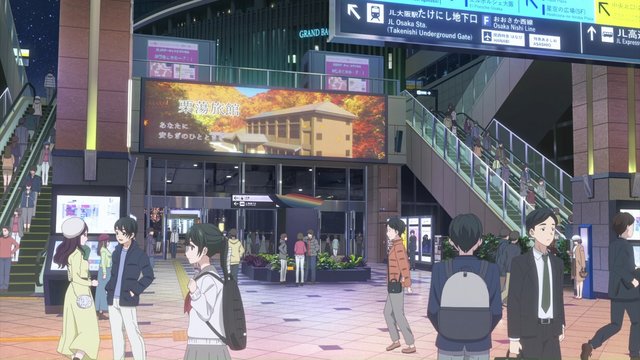 Meeting at Osaka Station Square